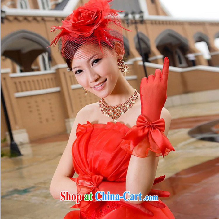 Time his bride's wedding accessories gloves red short Web yarn gloves (Spring/Summer bridal wedding dresses gloves red are code pictures, price, brand platters! Elections are good character, the national distribution, so why buy now enjoy more preferential! Health