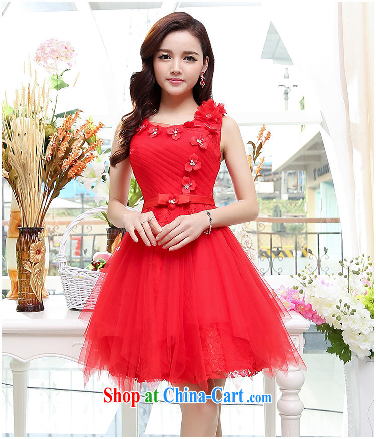 Shui bamboo 2015 Spring Summer new lace stitched Deep V Solid Color wedding dresses sexy tie-cultivating graphics thin bridesmaid marriages shaggy dresses white XL pictures, price, brand platters! Elections are good character, the national distribution, so why buy now enjoy more preferential! Health