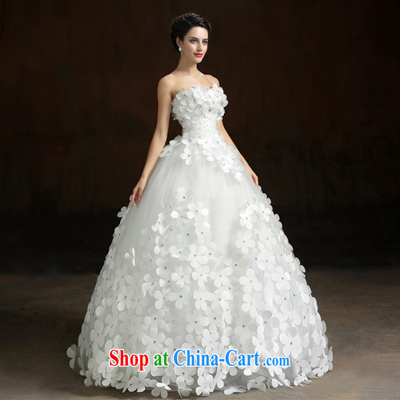 The beautiful yarn 2015 new, wipe the chest-tail wedding dresses summer fashion a purely manual wedding, Beauty video thin flowers heydays marriage a direct made with L paragraph, beautiful yarn (nameilisha), online shopping