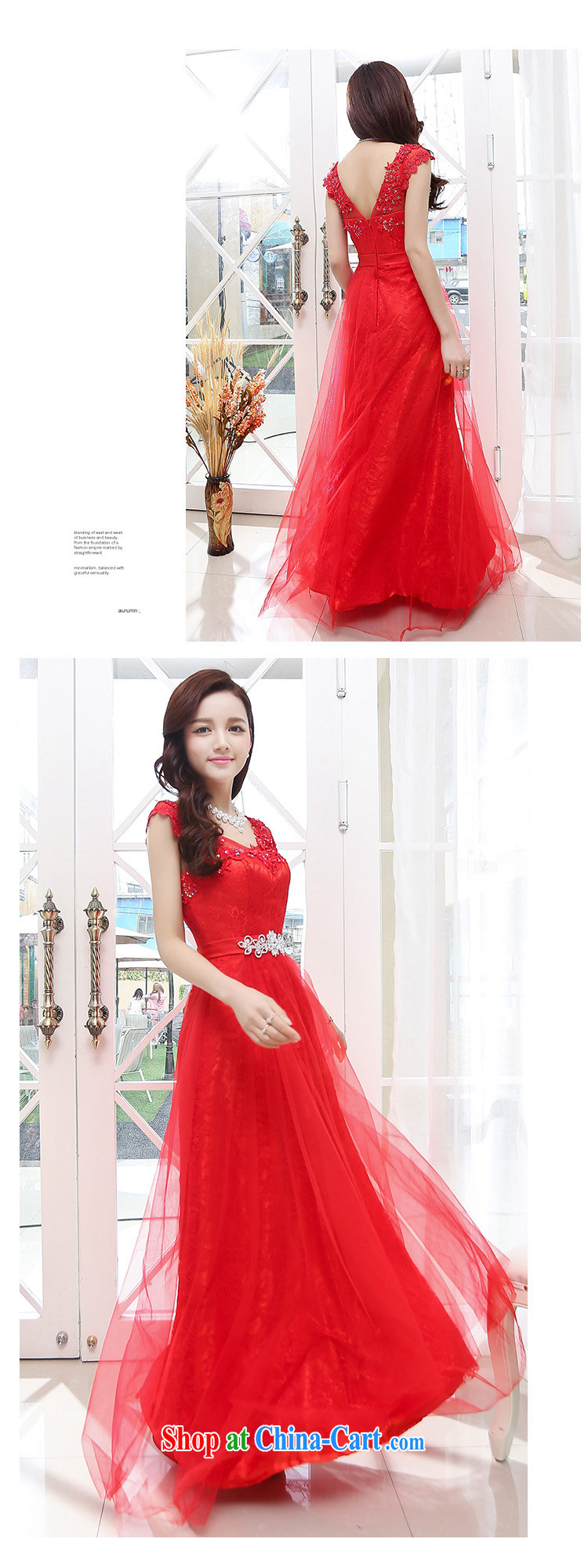 Thanks for Mrs 2015 summer new stylish long wedding dresses dress female Red XL pictures, price, brand platters! Elections are good character, the national distribution, so why buy now enjoy more preferential! Health