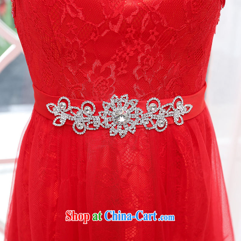 Thanks for Mrs 2015 summer new stylish long wedding dresses dress female Red XL, maple and Ling (fengzhiling), shopping on the Internet