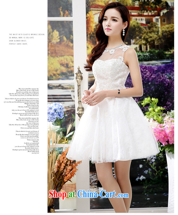 Shui bamboo 2015 spring summer and autumn, the bare chest-sweet wedding dresses shaggy ballet skirt silk dresses with flowers beauty thin waist straps back exposed sleeveless dresses white XL pictures, price, brand platters! Elections are good character, the national distribution, so why buy now enjoy more preferential! Health