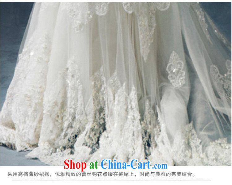 At Merlion wedding dresses 2015 new spring and summer fashion a Field shoulder lace cultivating long-sleeved package and the waist small trailing white tailored straps, pictures, price, brand platters! Elections are good character, the national distribution, so why buy now enjoy more preferential! Health