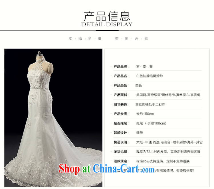 Love, Ms Audrey EU Yuet-mee, RobinIvy), Japan, and the ROK wedding dresses 2015 spring and summer new mount also diamond tail marriages H 14,727 white XL pictures, price, brand platters! Elections are good character, the national distribution, so why buy now enjoy more preferential! Health