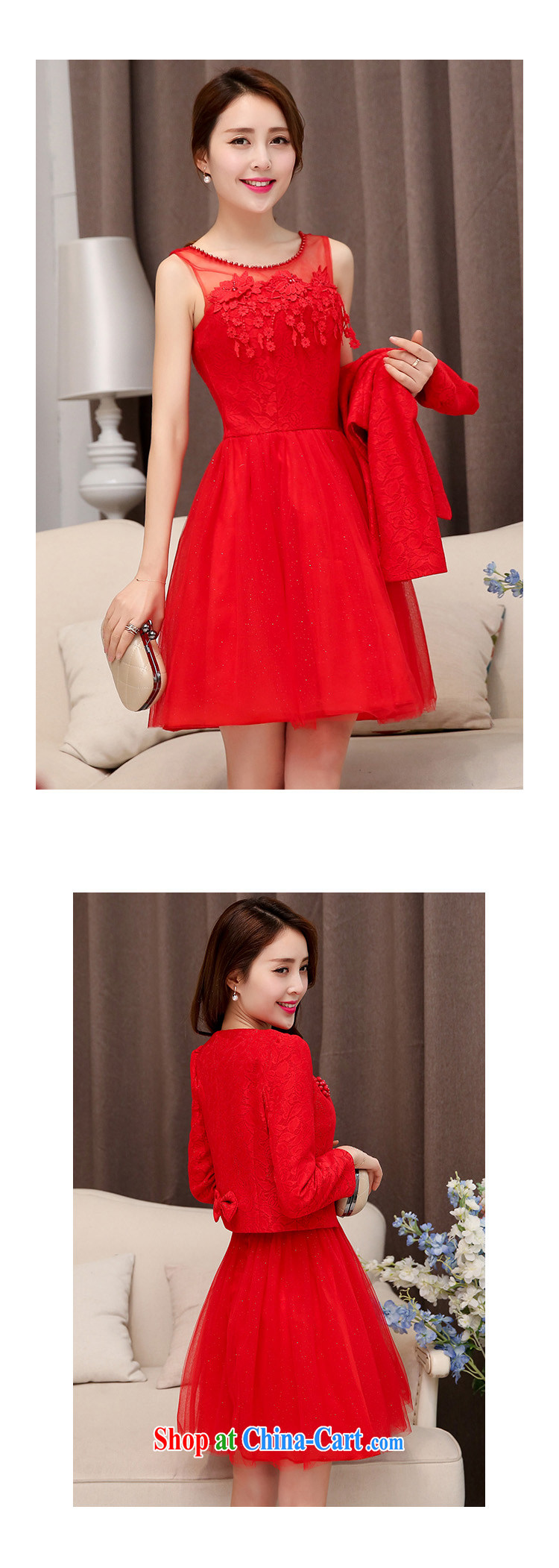 Sweet dreams, marriages toast serving pregnant women wedding dress 2015 new short red banquet autumn bridesmaid clothing red XXL pictures, price, brand platters! Elections are good character, the national distribution, so why buy now enjoy more preferential! Health