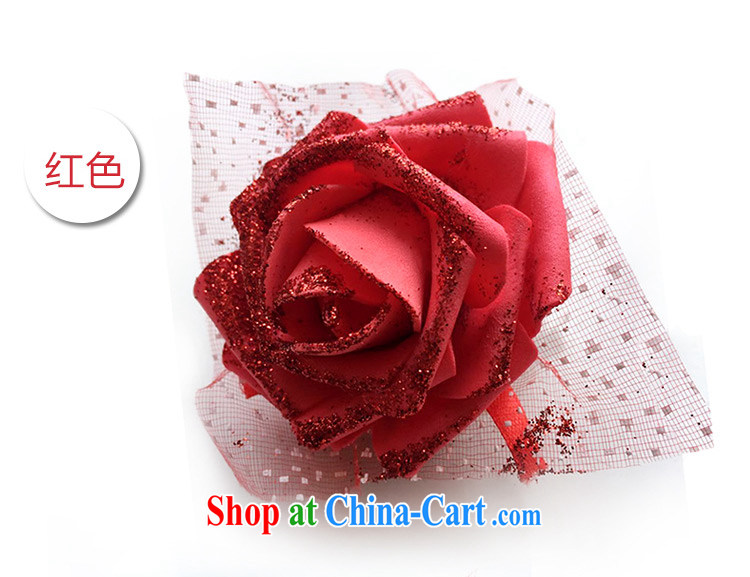 Tslyzm bridal wedding dresses wrist bonus rose, wrist strap flower wedding accessories red pictures, price, brand platters! Elections are good character, the national distribution, so why buy now enjoy more preferential! Health