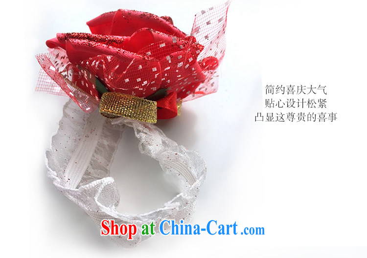 Tslyzm bridal wedding dresses wrist bonus rose, wrist strap flower wedding accessories red pictures, price, brand platters! Elections are good character, the national distribution, so why buy now enjoy more preferential! Health
