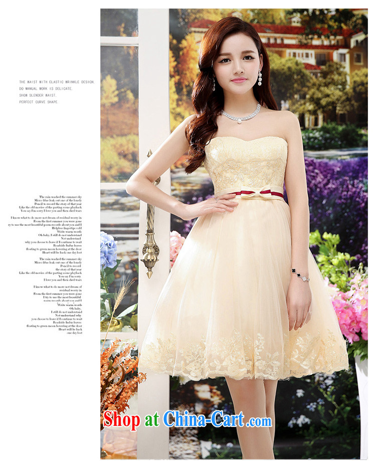 Law, the 2015 summer new Korean female fashion sweet wrapped chest dresses wedding dresses HSZM 1563 wine red M pictures, price, brand platters! Elections are good character, the national distribution, so why buy now enjoy more preferential! Health