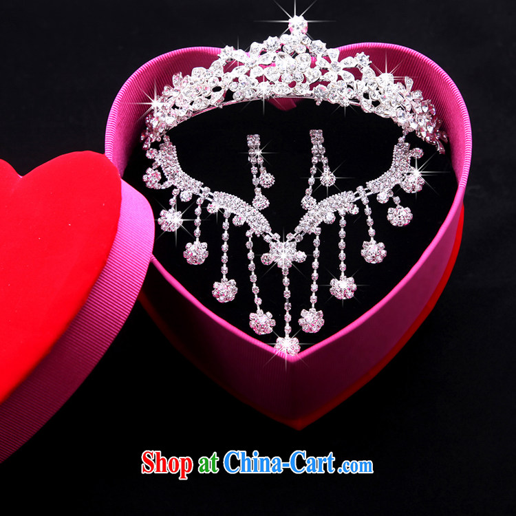 Rain is still clothing bridal style wedding jewelry set Korean hair accessories water drill with high quality wedding dress necklace earrings Crown wedding gift sets XL 020 + HG 26 water drilling, 4-piece set of pictures, price, brand platters! Elections are good character, the national distribution, so why buy now enjoy more preferential! Health