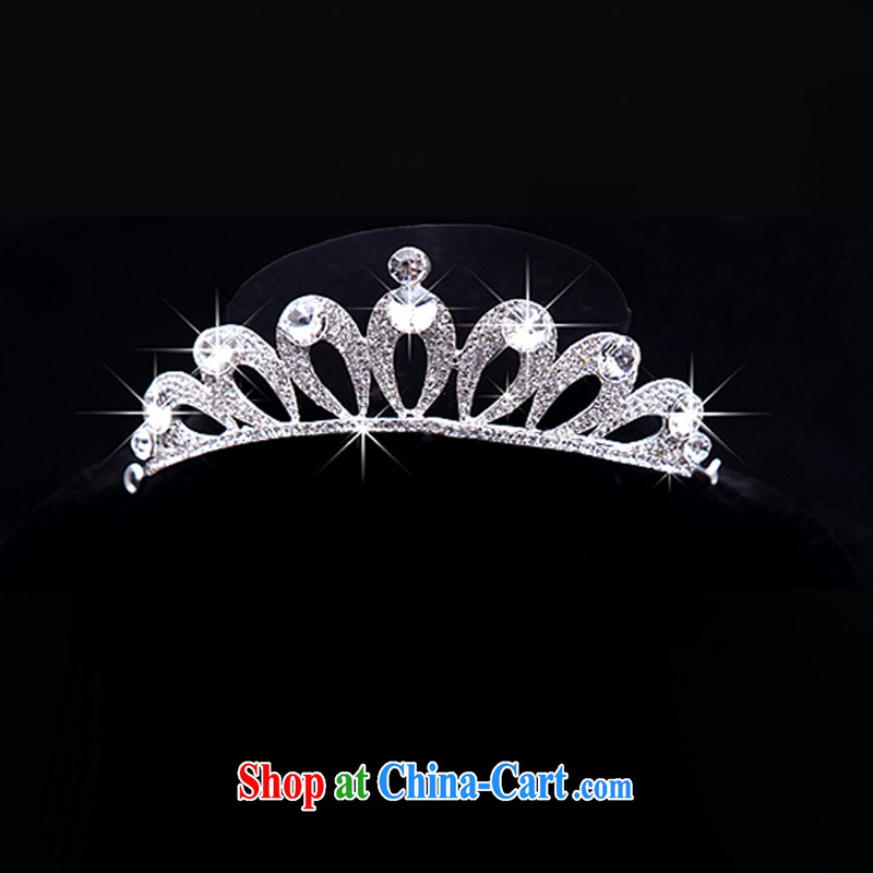 Rain is still clothing bridal style wedding dresses and jewelry Kit Korean-style hair accessories water drill jewelry upscale wedding dress necklace earrings Crown wedding gift sets 4 piece set, rain is clothing, and shopping on the Internet