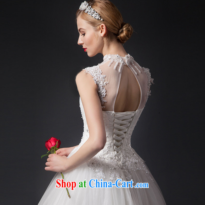 It is not the JUSERE high-end wedding dresses spring 2015 double-shoulder wedding dresses, Japan, and South Korea wedding dresses bridal wedding dress with wedding white tailored, by no means, and shopping on the Internet