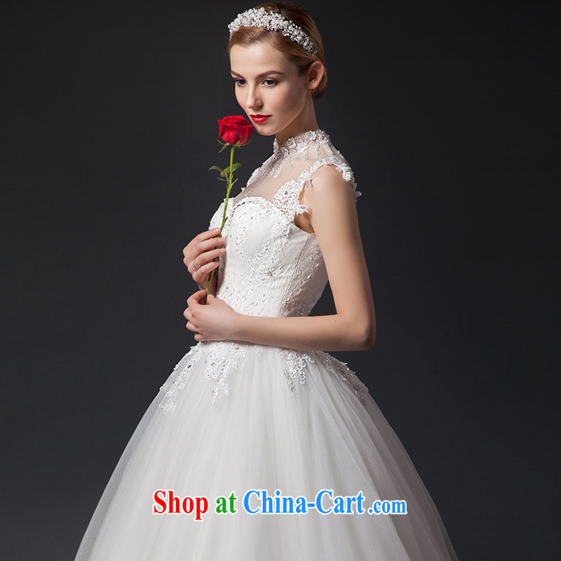It is not the JUSERE high-end wedding dresses spring 2015 double-shoulder wedding dresses, Japan, and South Korea wedding dresses bridal wedding dress with wedding white tailored, by no means, and shopping on the Internet