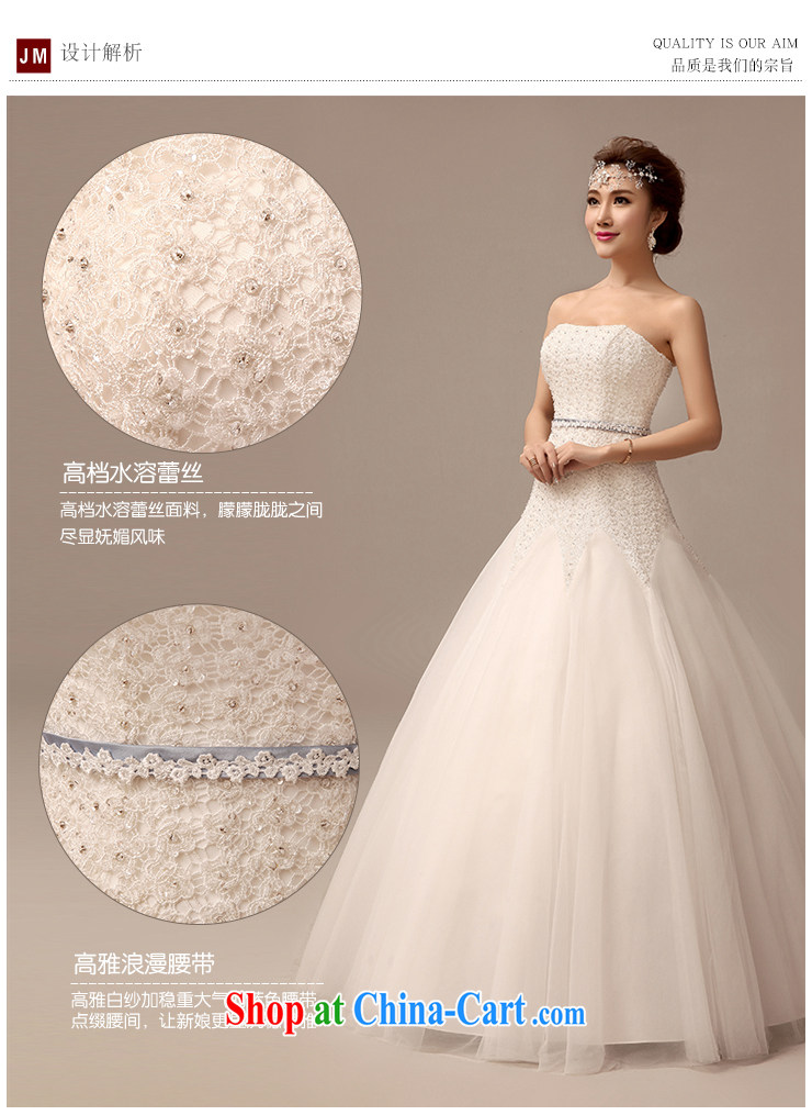 Dirty comics 2015 new erase chest lace wedding dresses Korean Beauty tie A field dress with wedding white tailored pictures, price, brand platters! Elections are good character, the national distribution, so why buy now enjoy more preferential! Health