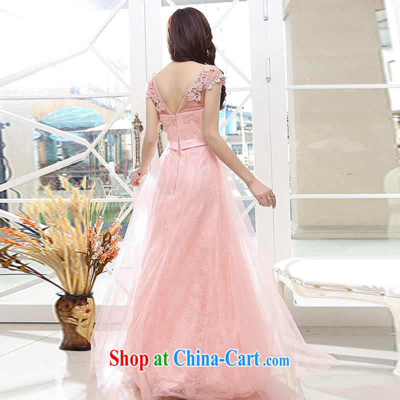 2015 summer dress upscale Greek goddess long skirt wedding dress bridesmaid sister mission snow woven dresses bows as well as annual meetings presided over the ceremony dress pink XL charm, as well as Asia and (Charm Bali), online shopping