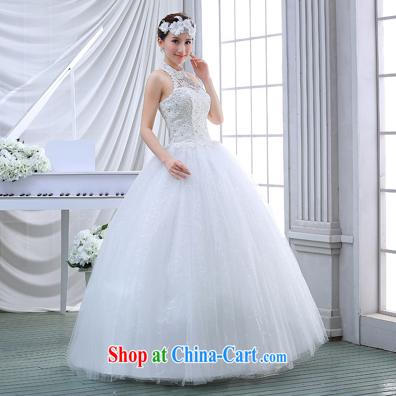 wedding dresses spring 2015 winter thick Korean retro large code graphics thin alignment to hang also wedding winter bridal white L, my dear bride (BABY BPIDEB), online shopping