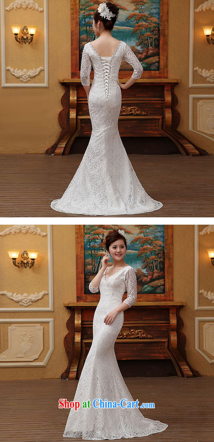 crowsfoot wedding dresses 2015 new spring and summer brides field shoulder tail custom simple Korean Beauty graphics thin white L pictures, price, brand platters! Elections are good character, the national distribution, so why buy now enjoy more preferential! Health