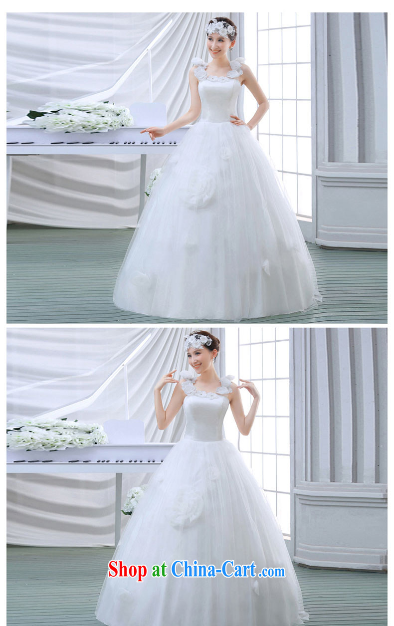 Spring 2015 new Korean minimalist Princess double-shoulder lace retro field shoulder shaggy dress with wedding white L pictures, price, brand platters! Elections are good character, the national distribution, so why buy now enjoy more preferential! Health