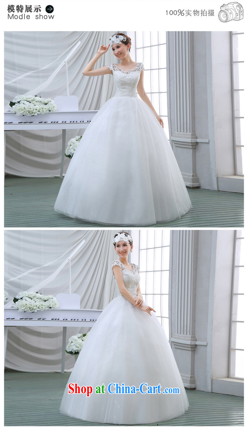 wedding dresses spring 2015 new Korean minimalist shoulders with graphics thin marriages a Field shoulder wedding white M pictures, price, brand platters! Elections are good character, the national distribution, so why buy now enjoy more preferential! Health