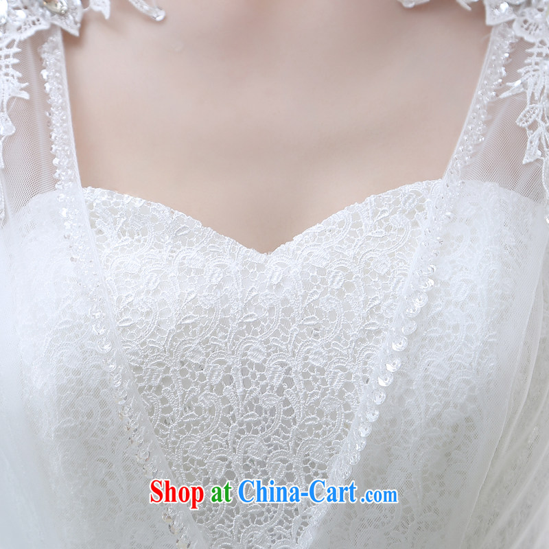 Show go show wedding dresses 2014 new stylish Korean winter two-part kit and the dress the dress white M, Diane M-kay, shopping on the Internet