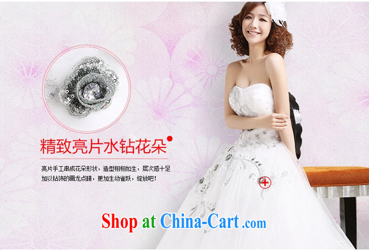 wedding dresses new 2015 Korean sweet princess, flowers Korean water drilling wiped his chest, wedding white white the other 20 pictures, price, brand platters! Elections are good character, the national distribution, so why buy now enjoy more preferential! Health