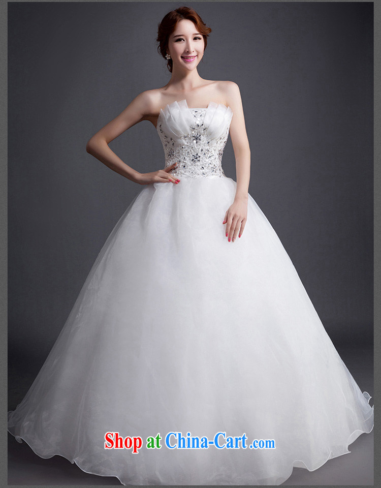 Ho full Chamber wedding dresses 2015 new erase chest lace inserts drill with wedding bride Korean long-tail-tail, XL pictures, price, brand platters! Elections are good character, the national distribution, so why buy now enjoy more preferential! Health