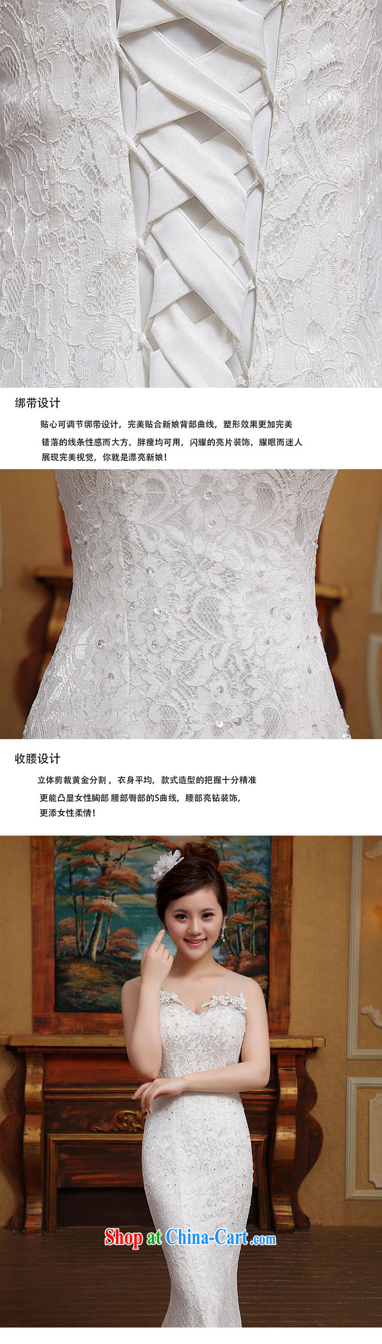 2015 new bridal wedding dresses, Korean version simple and small tail erase chest crowsfoot wedding video thin summer white M pictures, price, brand platters! Elections are good character, the national distribution, so why buy now enjoy more preferential! Health