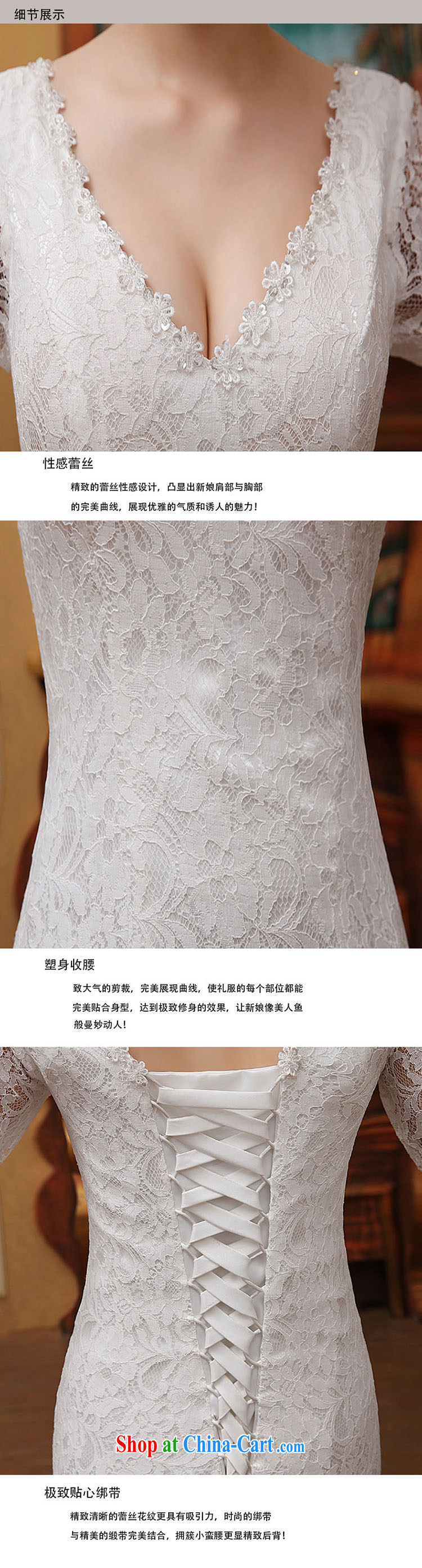 crowsfoot wedding dresses 2015 new spring and summer brides field shoulder tail custom simple Korean Beauty graphics thin white M pictures, price, brand platters! Elections are good character, the national distribution, so why buy now enjoy more preferential! Health