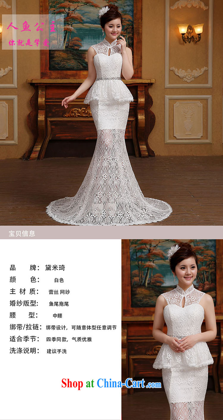 New 2015 wedding dresses retro crowsfoot lace style white yarn, for Openwork strap wedding photography white M pictures, price, brand platters! Elections are good character, the national distribution, so why buy now enjoy more preferential! Health