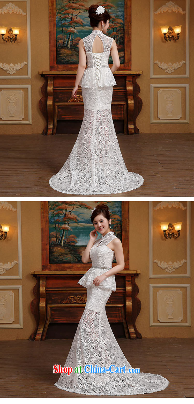 New 2015 wedding dresses retro crowsfoot lace style white yarn, for Openwork strap wedding photography white M pictures, price, brand platters! Elections are good character, the national distribution, so why buy now enjoy more preferential! Health