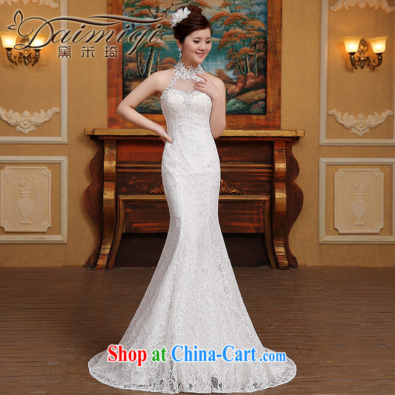 wedding dresses spring 2015 new stylish lace hangs also crowsfoot female wedding marriages white white M