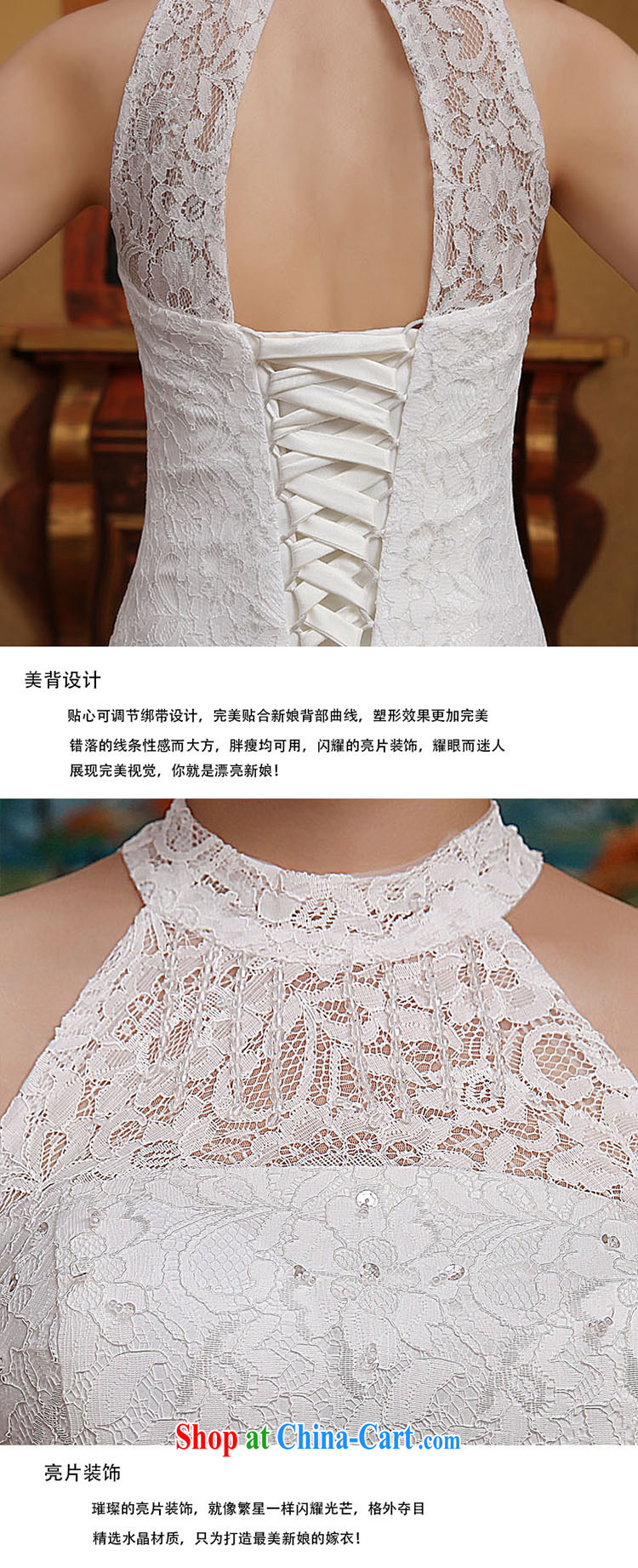 wedding dresses new 2015 spring bridal is also crowsfoot wedding tail lace beauty graphics thin dress white M pictures, price, brand platters! Elections are good character, the national distribution, so why buy now enjoy more preferential! Health