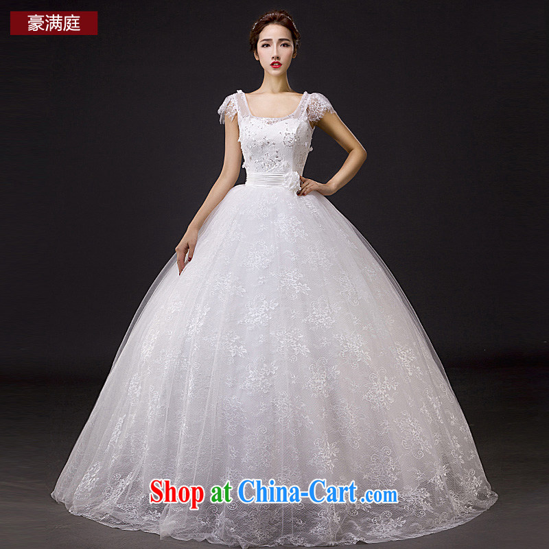 wedding dresses 2015 new spring and summer wedding a Field shoulder dual pack shoulder short-sleeved top, mine, with bridal wedding dress white XL, Ho full Chamber, on-line shopping