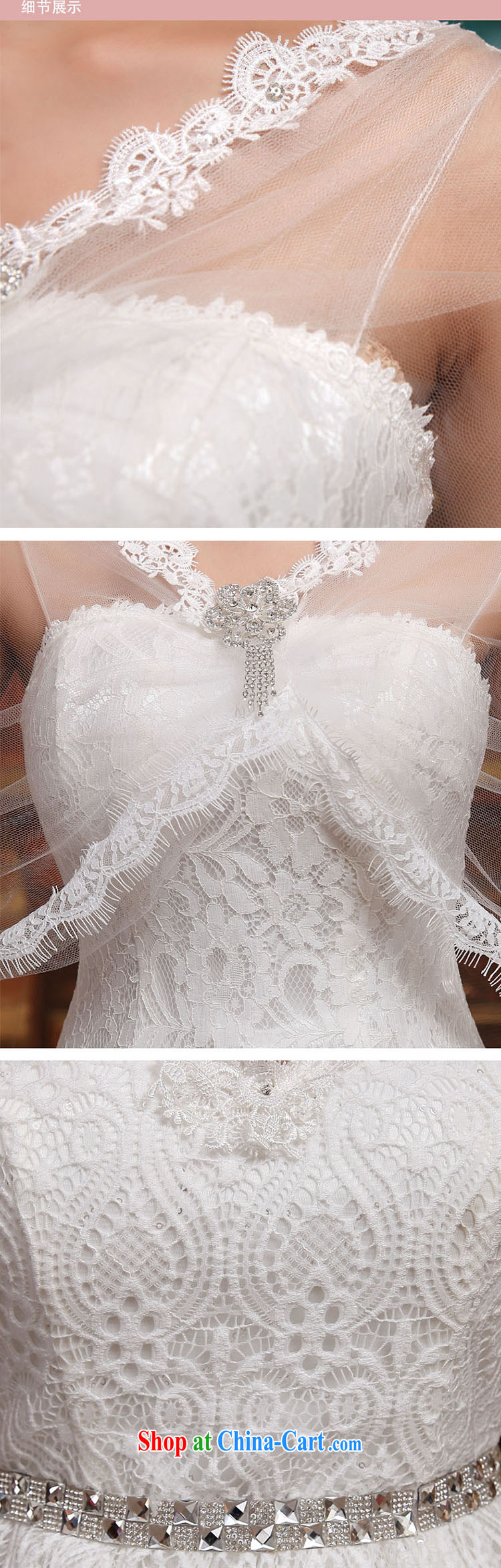 Bridal wedding dresses 2015 spring and summer new Korean-style tail stylish crowsfoot larger graphics thin Korean luxury double-shoulder white M pictures, price, brand platters! Elections are good character, the national distribution, so why buy now enjoy more preferential! Health