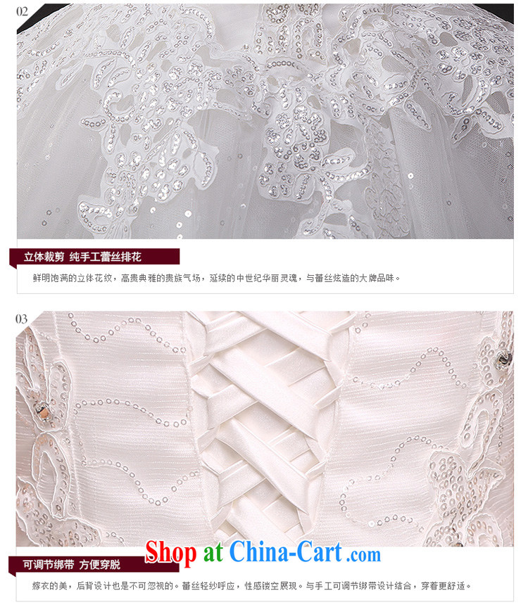 wedding dresses new 2015 spring lace, tied with cultivating graphics thin with shaggy dress Mary Magdalene marriage chest white XL pictures, price, brand platters! Elections are good character, the national distribution, so why buy now enjoy more preferential! Health