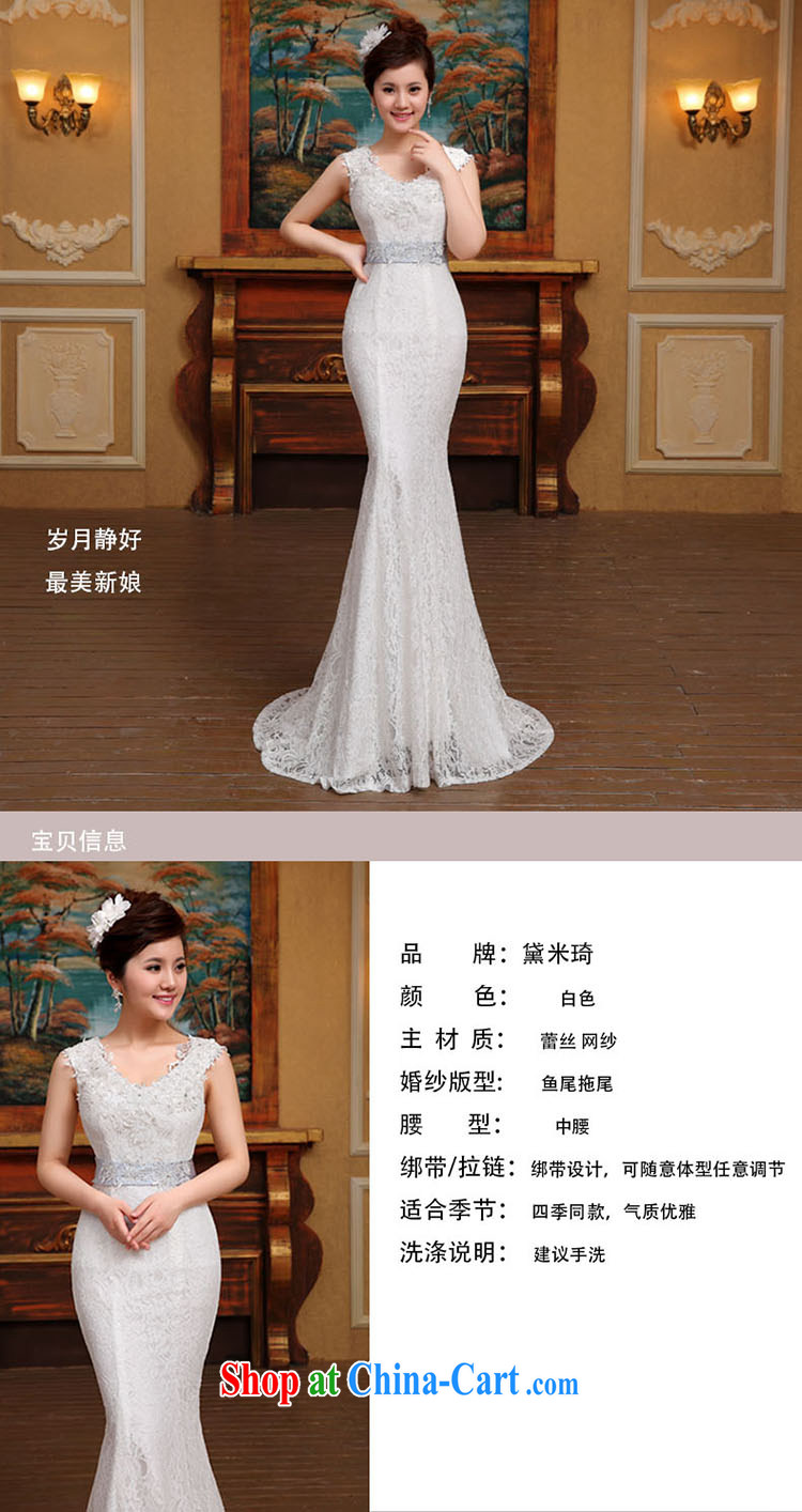 wedding dresses new 2015 spring collection at Merlion waist small-tail summer shoulders Korean marriages beauty graphics thin white M pictures, price, brand platters! Elections are good character, the national distribution, so why buy now enjoy more preferential! Health