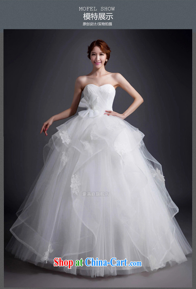 wedding dresses 2015 spring and summer new shaggy Princess dress Korean custom bridal wedding dress simple Erase chest wedding white XL pictures, price, brand platters! Elections are good character, the national distribution, so why buy now enjoy more preferential! Health