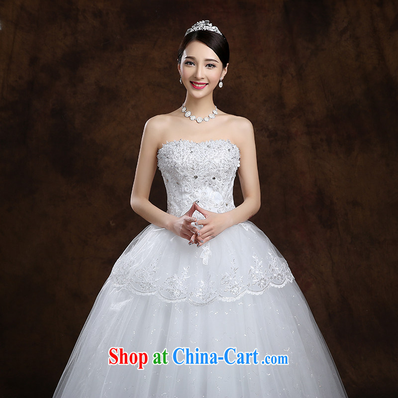 White first about new dresses, spring 2015 Korean bridal white Mary Magdalene Beauty Chest with white, tailored to contact customer service, white first about, shopping on the Internet