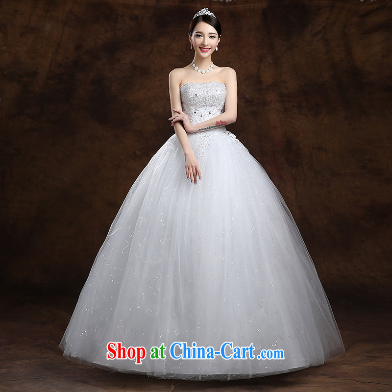 White first to approximately 2015 new marriages wiped off chest white tie-up beauty to the Code Korean-style spring and summer white is tailored to contact customer service, white first about, shopping on the Internet