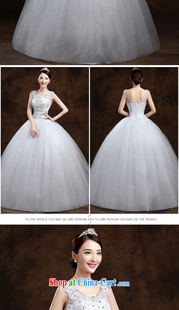 White home about wedding dresses spring 2015 new Korean minimalist shoulders with graphics thin marriages wedding tailored contact Customer Service pictures, price, brand platters! Elections are good character, the national distribution, so why buy now enjoy more preferential! Health