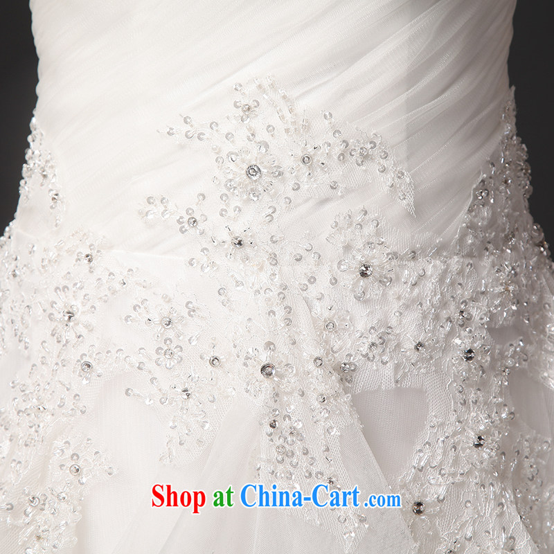 It is not the JUSERE high-end wedding dresses 2015 new erase chest multi-layer whose sinuous high waist graphics thin graphics high-marriages with wedding white tailored, by no means, and that, on-line shopping