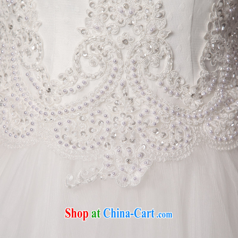 It is not the JUSERE high-end wedding dresses 2015 new erase chest long-sleeved removable bridal wedding dress small-tail with wedding white tailored, by no means, and, on-line shopping
