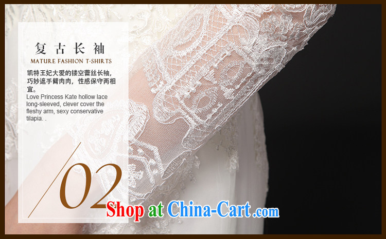 It is not the JUSERE high-end wedding dresses 2015 New Field shoulder long-sleeved wedding crowsfoot tail wedding bridal marriage beauty graphics high-thin white tailored pictures, price, brand platters! Elections are good character, the national distribution, so why buy now enjoy more preferential! Health