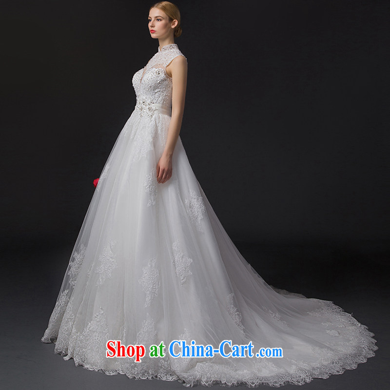 It is not the JUSERE high-end wedding dresses 2015 new retro dresses for biological empty small-tail bridal wedding dress with wedding white tailored, is by no means set, shopping on the Internet