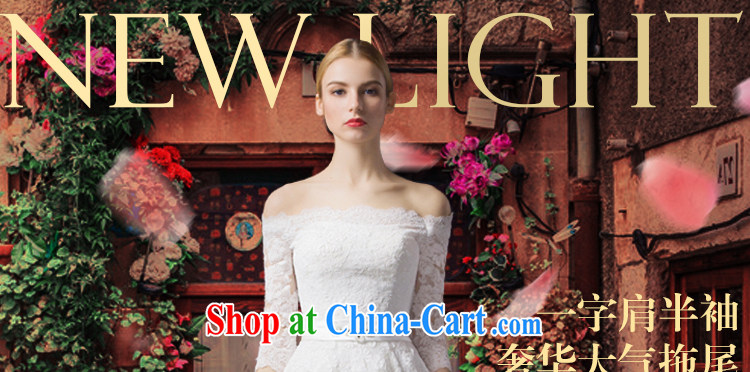 It is the JUSERE high-end wedding dresses 2015 New Field shoulder lace Openwork graphics skinny tail cuff, bride wedding dress with wedding white tailored pictures, price, brand platters! Elections are good character, the national distribution, so why buy now enjoy more preferential! Health