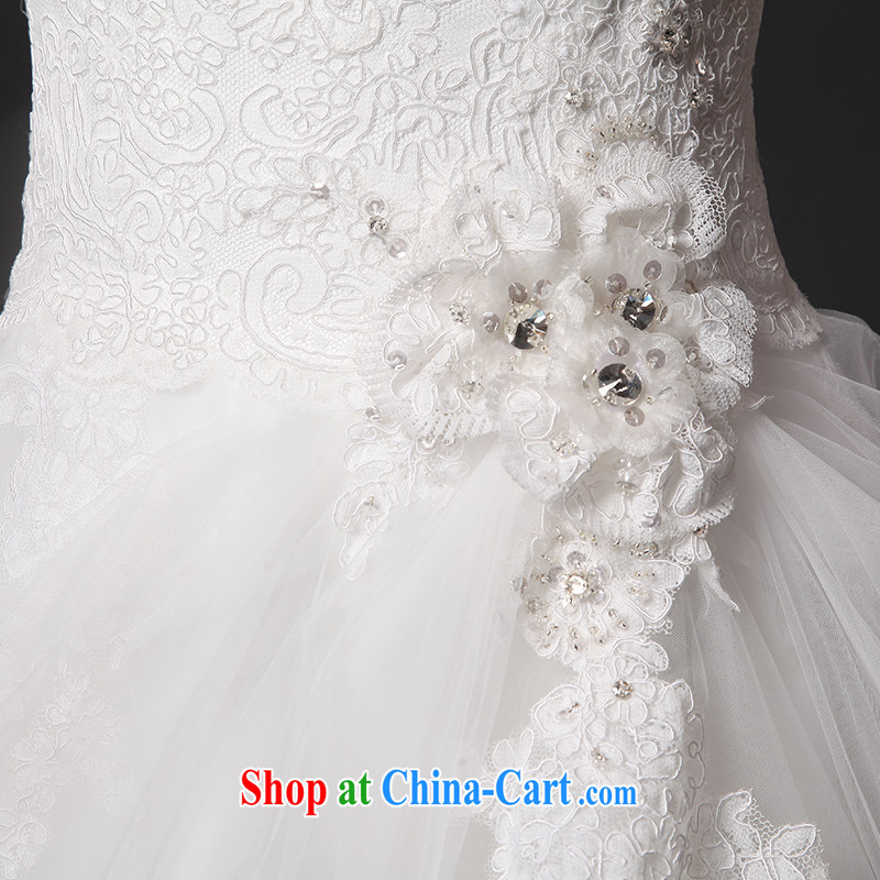 It is not the JUSERE wedding dresses the Field shoulder small trailing white 4, it is not set, shopping on the Internet