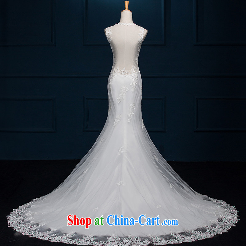 It is not the JUSERE high-end wedding dresses 2015 New Dual shoulder straps, wedding wedding at Merlion small tail bridal wedding dresses wedding white 4, by no means, and, on-line shopping