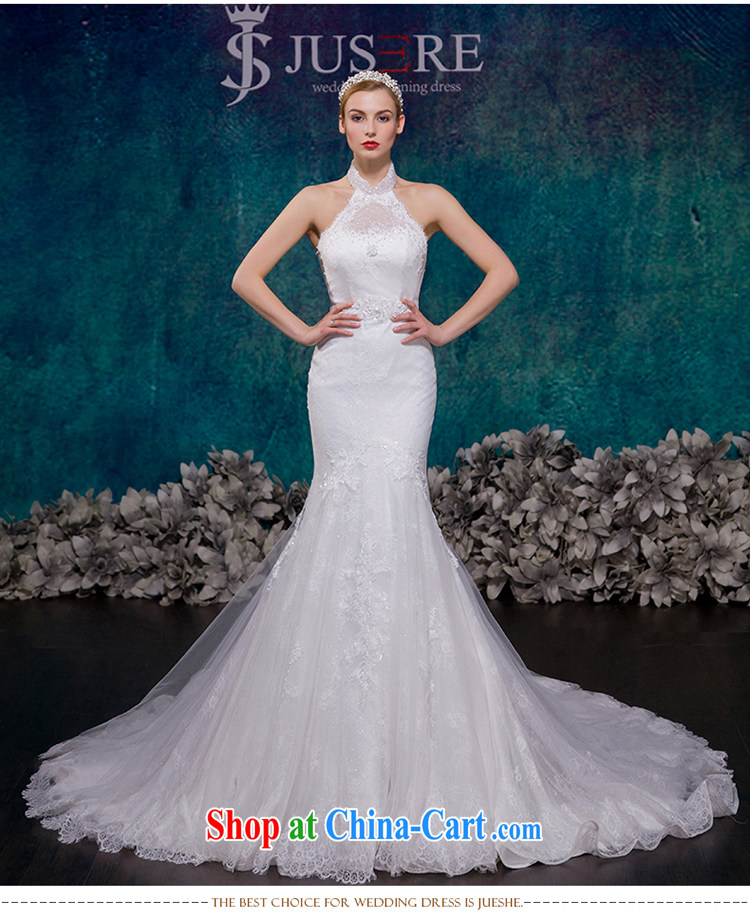 It is not the JUSERE high-end wedding dresses 2015 new mount also sleeveless crowsfoot tail wedding bridal wedding dresses at Merlion dress beauty graphics thin white tailored pictures, price, brand platters! Elections are good character, the national distribution, so why buy now enjoy more preferential! Health