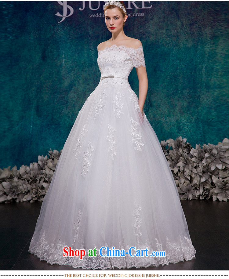It is the JUSERE high-end wedding dresses 2015 new wedding field shoulder short-sleeved wedding dresses bridal wedding dress with wedding beauty graphics thin white tailored pictures, price, brand platters! Elections are good character, the national distribution, so why buy now enjoy more preferential! Health