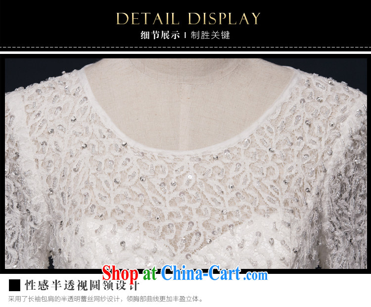 It is the JUSERE high-end dresses 2015 new long-sleeved, Japan, and South Korea wedding bridal wedding dress with tail wedding multi-layer canopy skirts with white tailored pictures, price, brand platters! Elections are good character, the national distribution, so why buy now enjoy more preferential! Health