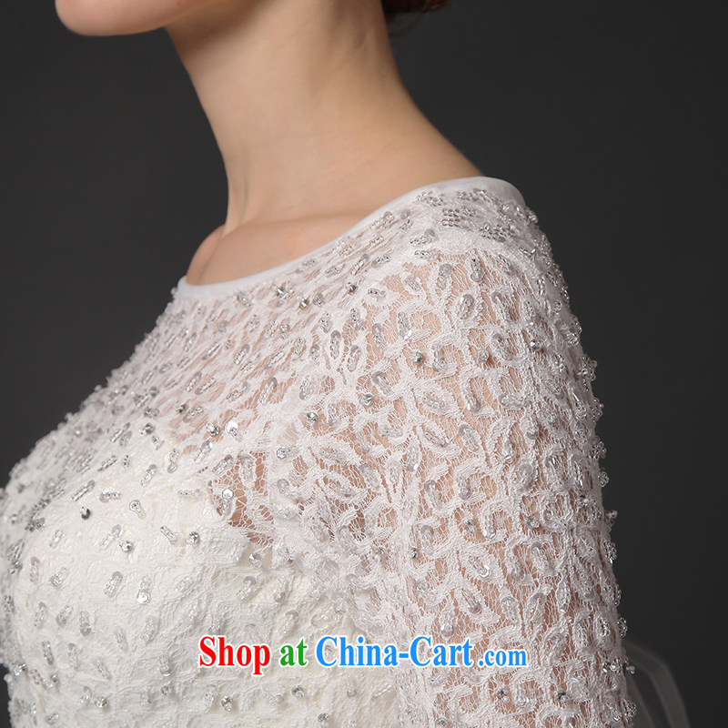 It is not the JUSERE high-end dresses 2015 new long-sleeved, Japan, and South Korea wedding dresses bridal wedding dress with tail wedding multi-layer canopy skirts with white tailored, by no means, that, on-line shopping